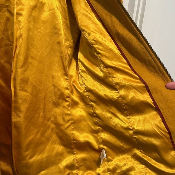 Merona Women's Golden Yellow Toggle Pea Coat - Picture 9 of 9